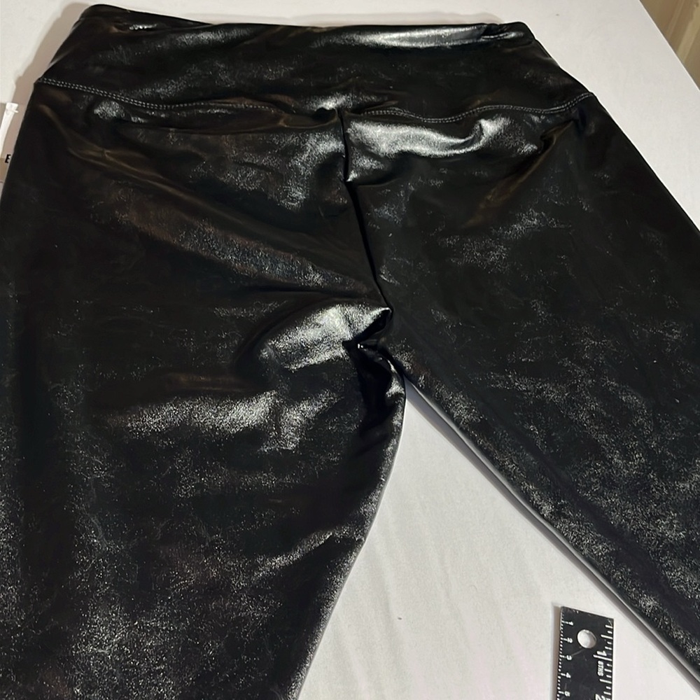 BP by Nordstrom large Black Faux Leather high waist Leggings NWT